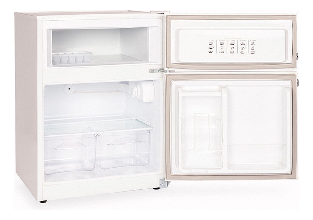 Neba Heladera Minibar A128 Blanca C/freezer 124l 220v