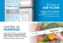 Heladera No Frost Inverter Midea - Inox Top Mount 340 Litros