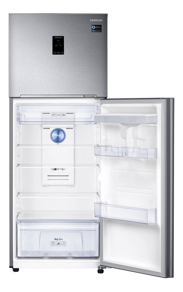 Heladera Samsung No Frost 380l Silver C/ Dispenser