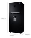 Heladera Freezer Superior Samsung No Frost 382 L Rt38k5932bs