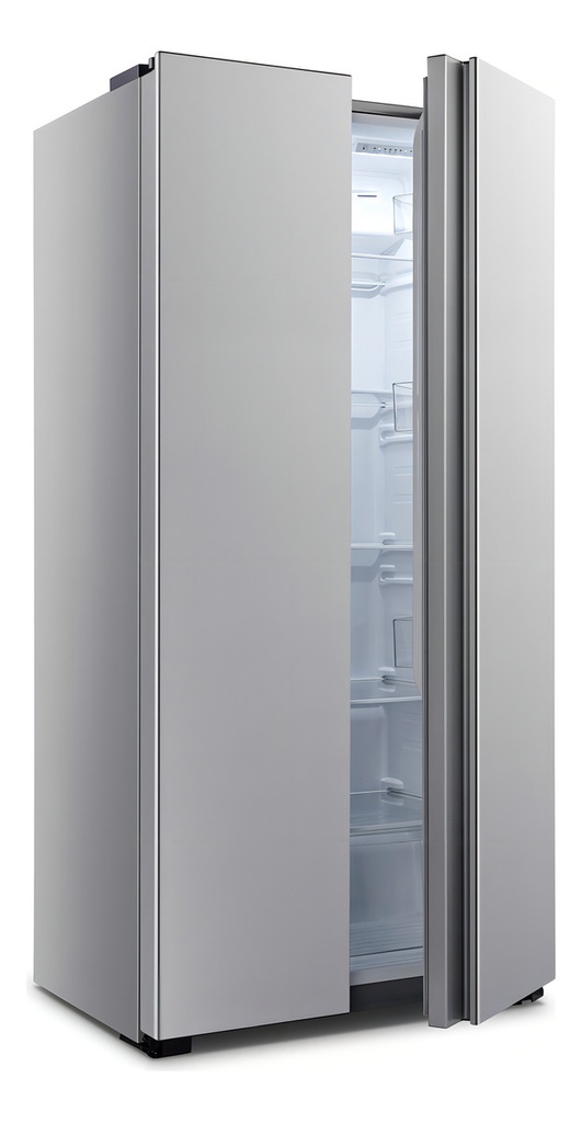 Heladera Hisense Rs3n428nad Side By Side No Frost Silver