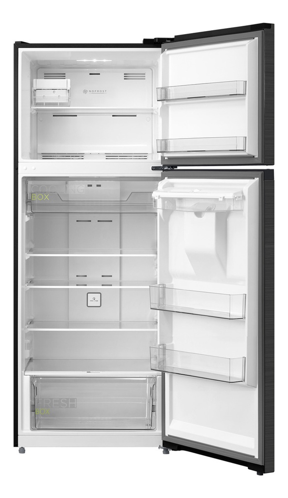 Heladera Inverter No Frost Midea Top Mount 470 Litros Black