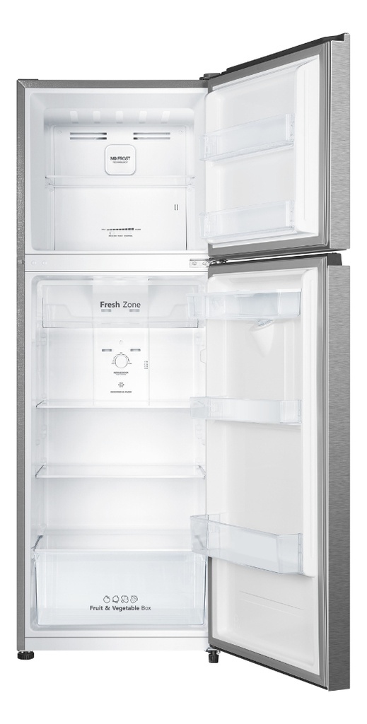 Heladera Hisense Inverter No Frost 346l C/freezer C/dispense