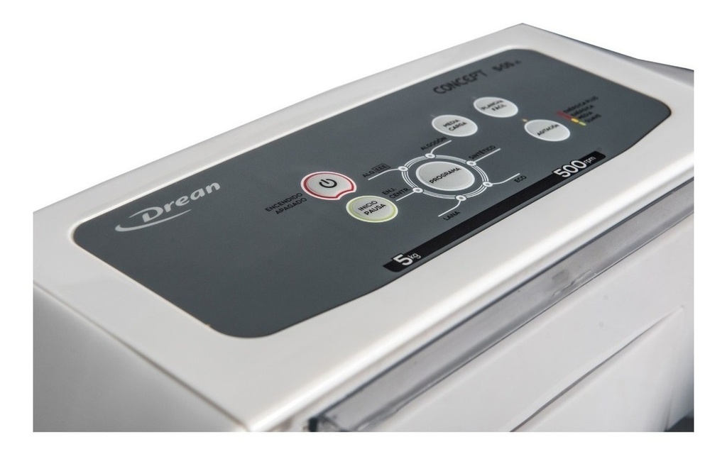 Lavarropas Automático Drean Concept 5.05 Blanco 5kg 220 v