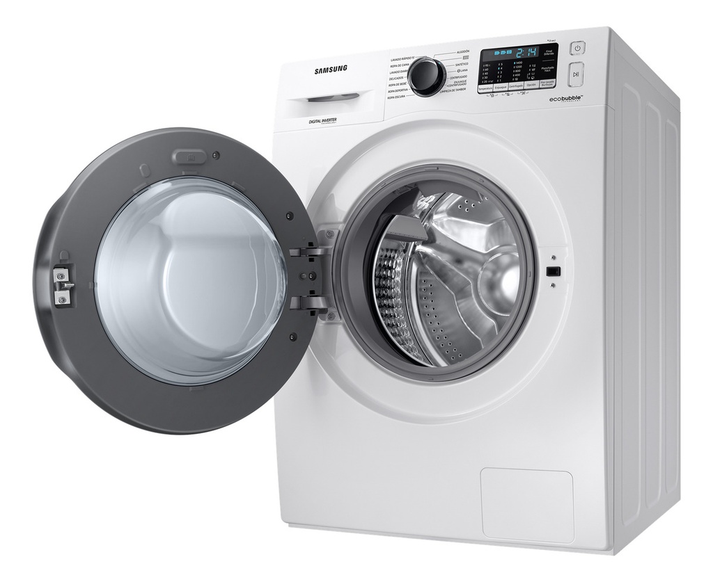 Lavarropas Samsung Ww95aa046bwubg 9.5kg Inverter  Blanco