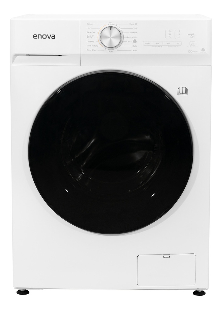 Lavasecarropas Enova Inverter Le10f10b Frontal 10kg Blanco