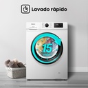 Lavarropas Hisense Wfmb6510wu Automático Carga Frontal 6.5kg