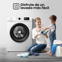 Lavarropas Hisense Wfmb6510wu Automático Carga Frontal 6.5kg