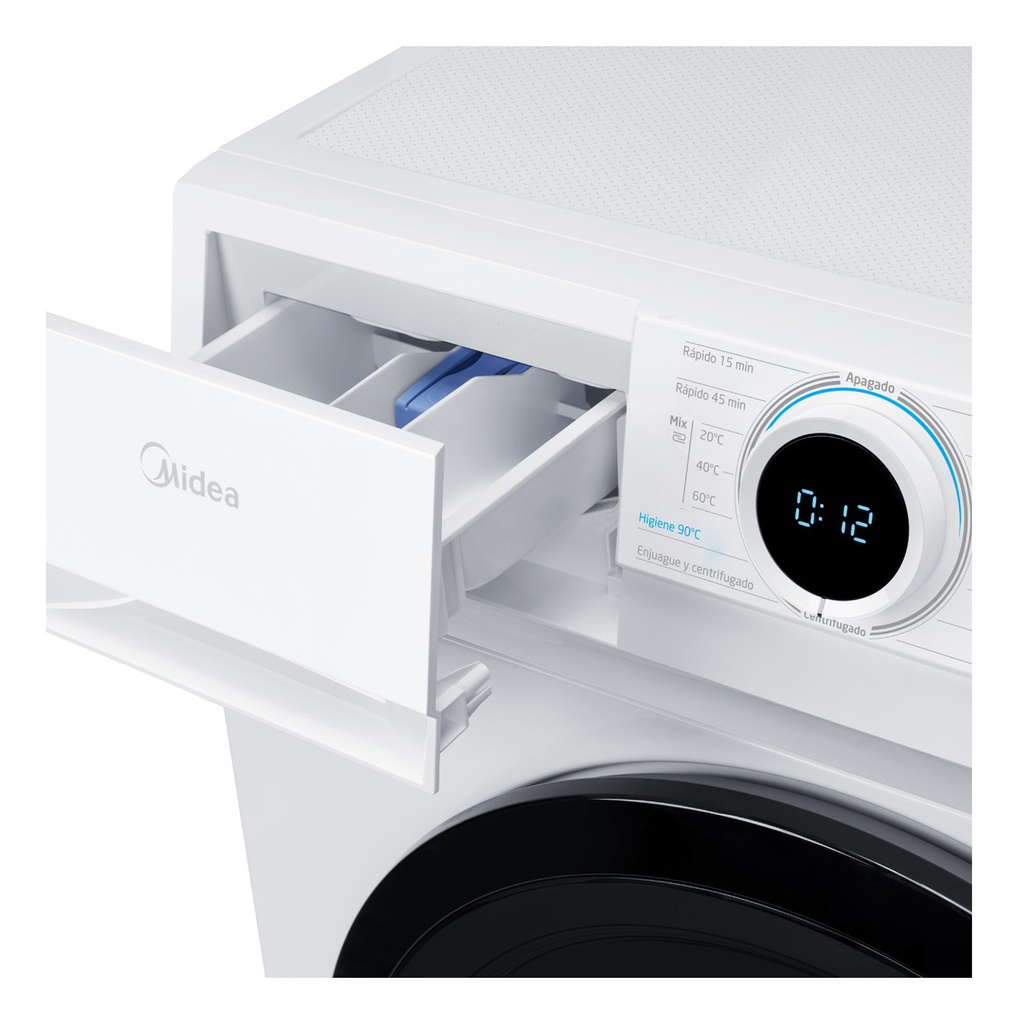 Lavarropas Midea 6 Kg Mf100w60/w-a1 - Blanco Efic. Ener. A+