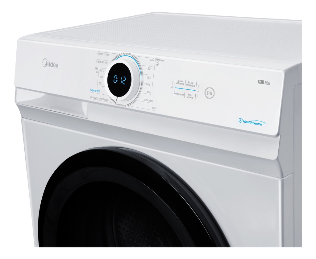 Lavarropas Midea 6 Kg Mf100w60/w-a1 - Blanco Efic. Ener. A+