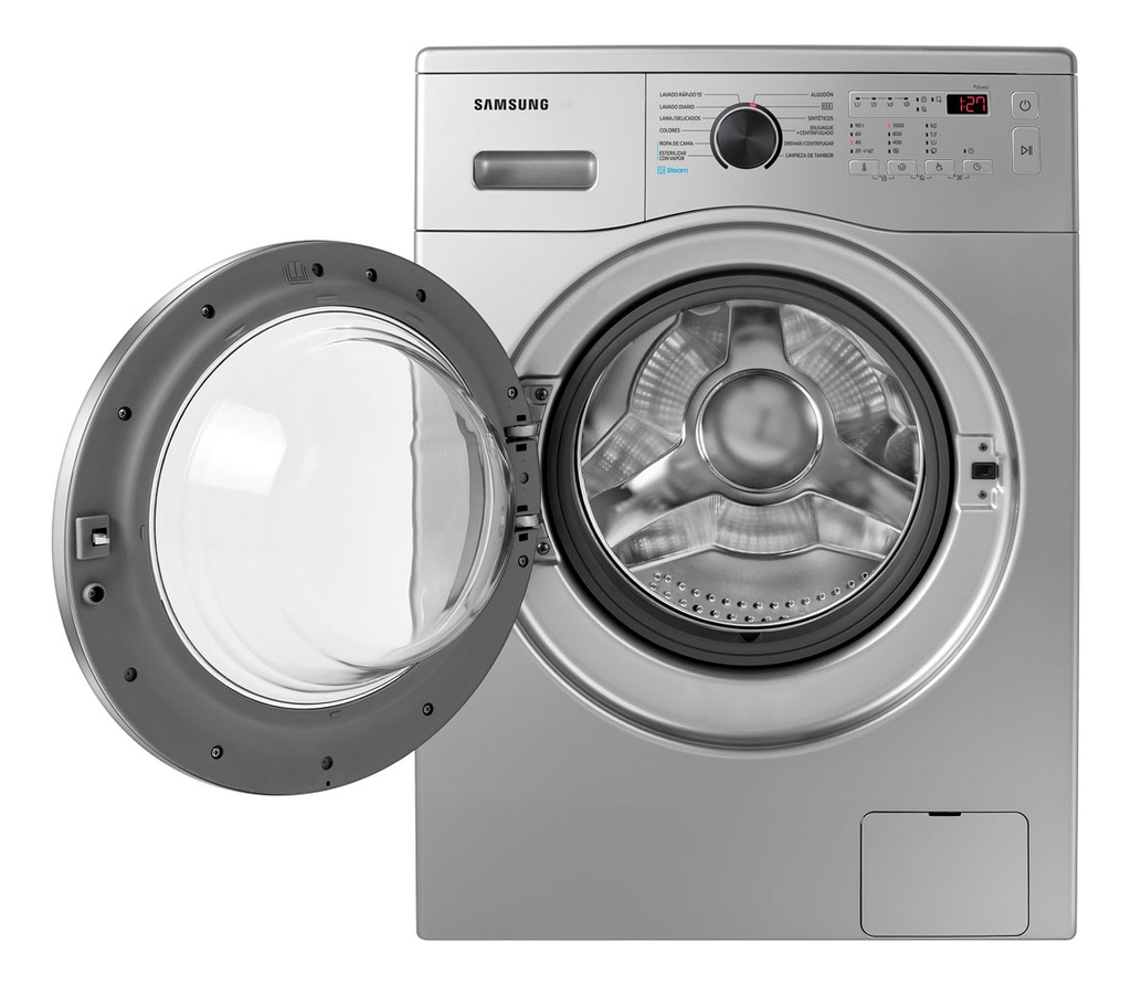 Lavarropas Samsung 6.5 K Ww65a40000s Silver