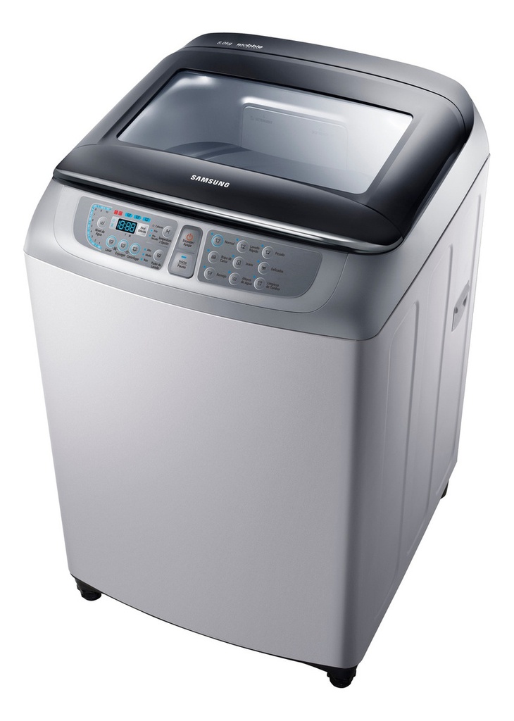 Lavarropas Samsung Wa80f5s4uda 8kg Silver