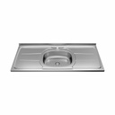 MESADA ORLANDI GHELPLUS 1,20 x 53 ACERO INOX B.CENTRAL COD 40