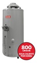 Termotanque Eskabe Acquapiu Hybrid4 H-800g - 15 Duchas 1 Hs