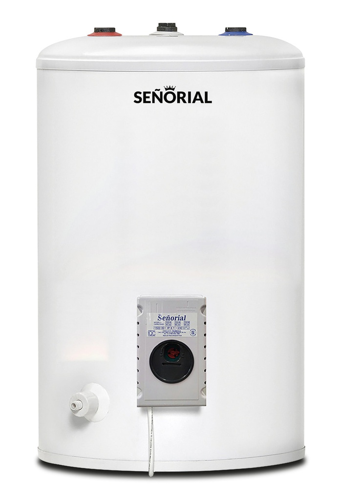Termotanque Eléctrico Señorial Teszp-65 Zafiro Blanco 65 Lts