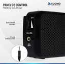 Radio Portatil Suono Ayv0021 Am/fm Gris Compacta