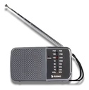 Radio Portatil Suono Ayv0021 Am/fm Gris Compacta
