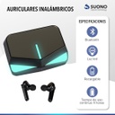 Auricular In Ear Suono Gaming Ayv262 Portatil