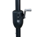 SOMBRILLA KUSHIRO SSK-27 SOLAR CON CARGADOR USB Y LUZ L