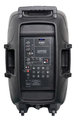 Parlante Portatil Bluetooth Aiwa 900w Con Trípode
