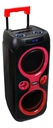 Torre De Sonido Aiwa Bluetooth Aw-t2303 Negro Con Luces