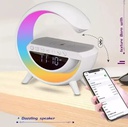 Parlante Lampara Cargador Inalámbrico Bluetooth Bt-3401
