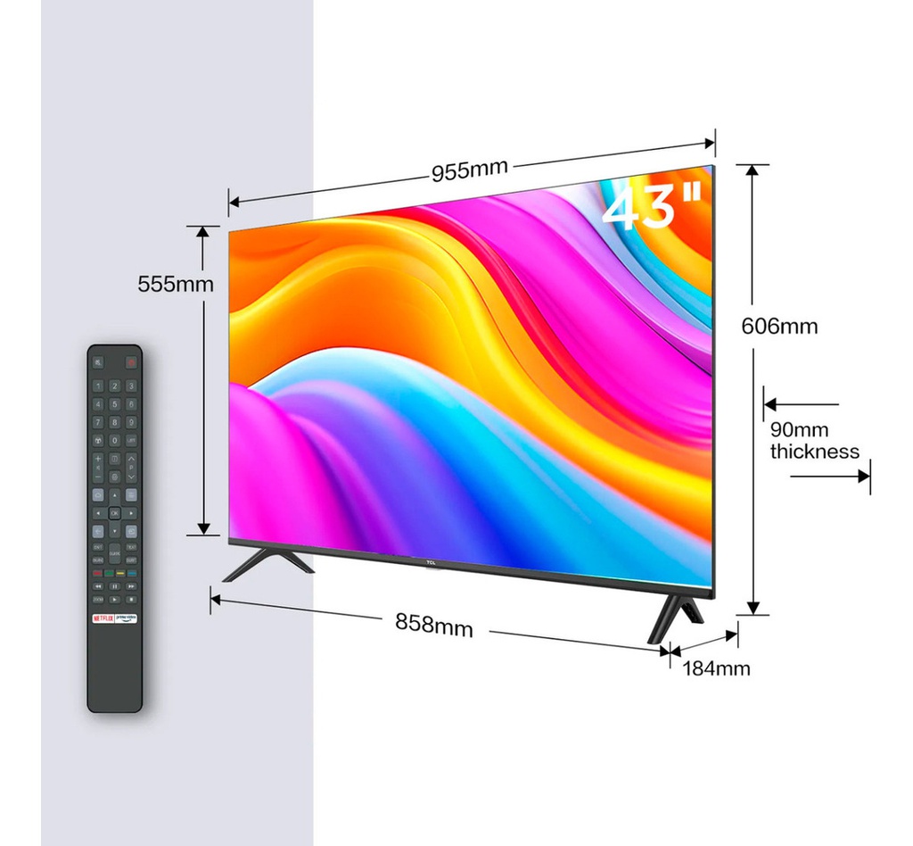 Smart Tv Tcl Led L43s5400 Android