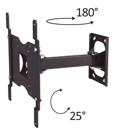 Soporte Tv Nakan Spl-570e De 10  A 32  Extensible Giratorio