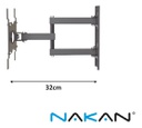 Soporte Para Tv Nakan Spl-575e Para 10 A 43 Pulgadas