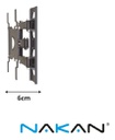 Soporte Para Tv Nakan Spl-575e Para 10 A 43 Pulgadas