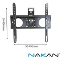 Soporte Tv Nakan Spl 378e Giratorio 26  A 65 