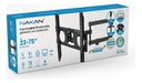 Soporte Tv Nakan Spl 378e Giratorio 26  A 65 
