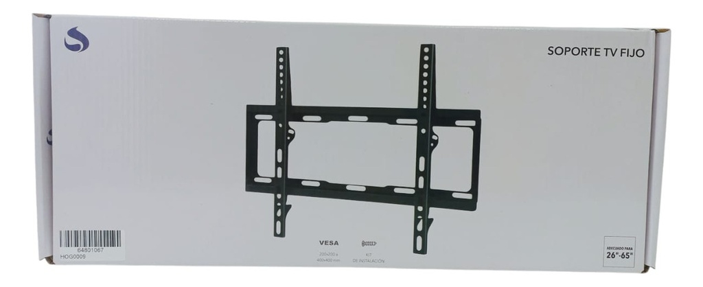 Soporte Tv Fijo Suono 26 A 65 Pulgadas Universal