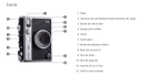 Cámara Fujifilm Instax Mini Evo Color Negro