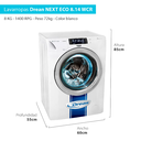 LAVARROPAS DREAN NEXT 8.14 WCR ECO INVERTER WIFI