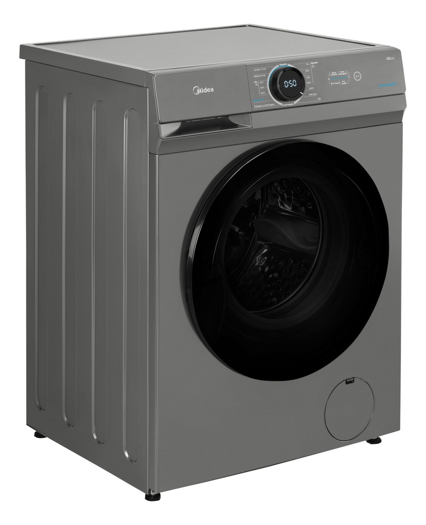 Lavarropas Midea Mf100w60 Frontal 6kg Titanium