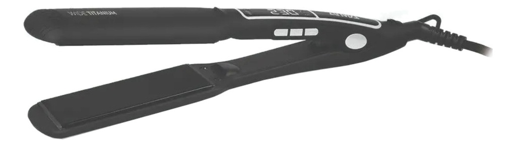 Planchita De Pelo Atma Pl8862np Wide Titanium 230°  Negro