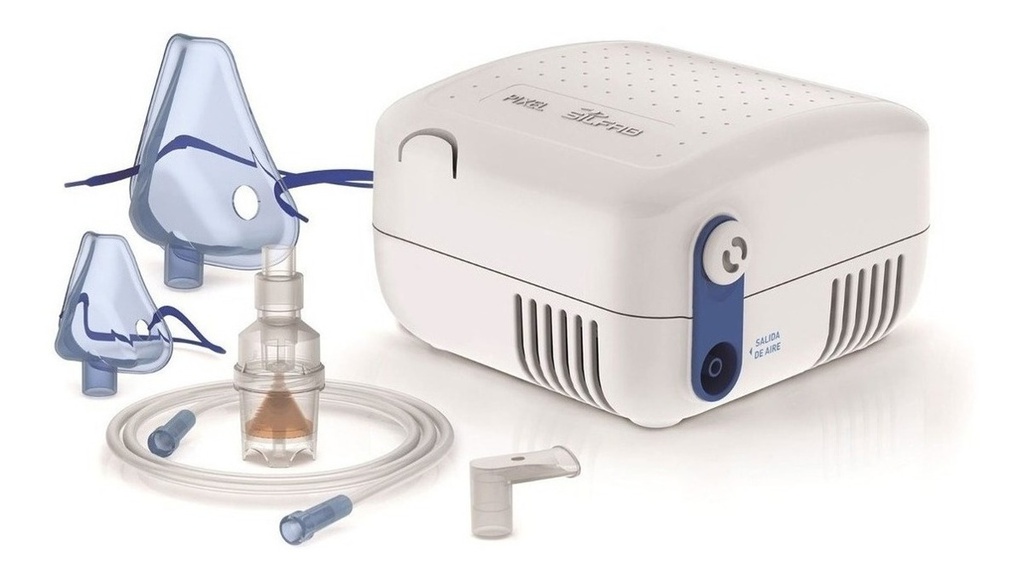 Nebulizador Silfab N30-a A Piston Pixel Blanco