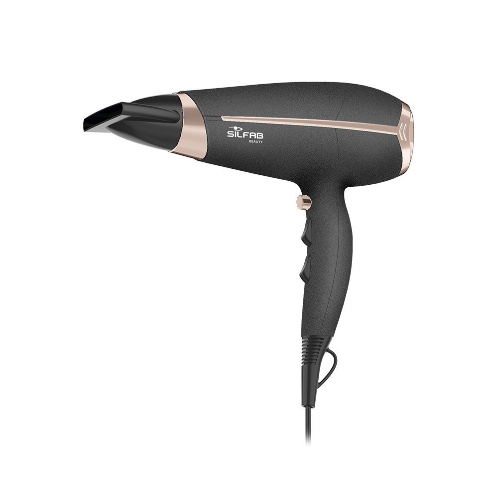 SECADOR DE PELO SILFAB ION BY-550 + MAXI CEPILLO