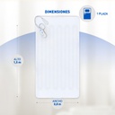 CLIMATIZADOR PARA CAMA SILFAB MTS 100 1 PLAZA POLIESTER