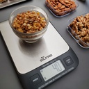 Balanza De Cocina Silfab Steel Slim 3 Kg Antihuellas Digital