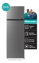 Heladera Con Freezer Cíclica Hisense Rt1n240ned1 243l Gris