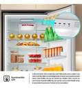 Heladera Con Freezer Cíclica Hisense Rt1n240ned1 243l Gris
