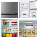 Heladera Con Freezer Cíclica Hisense Rt1n240ned1 243l Gris