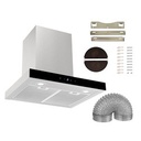 CAMPANA VONNE EXTRACTORA CCEI-TD60 T-SHAPE DIGITAL INOX