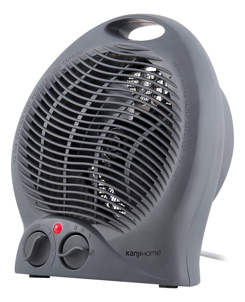 Caloventor Kanji Home 2000w Frio Calor Con Termostato Gris