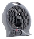 Caloventor Kanji Home 2000w Frio Calor Con Termostato Gris