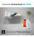 Caloventor Kanjihome Ch106 2niv 2000w Vertical Blanco