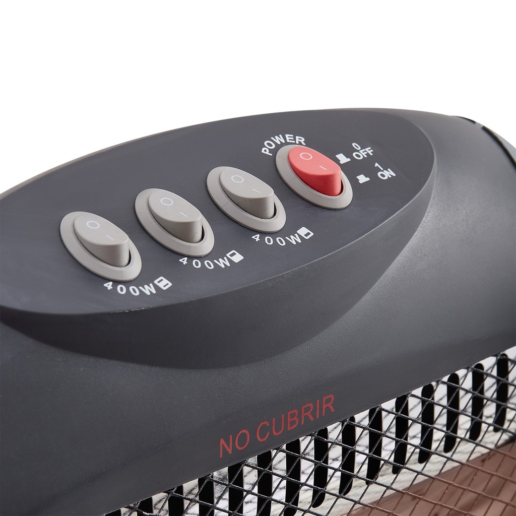 ESTUFA HALOGENA KANJIHOME KJH-305 3 VELAS 1200W