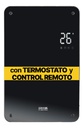 Calefactor Eléctrico Eskabe Fd2t 1800w Termostato Negro